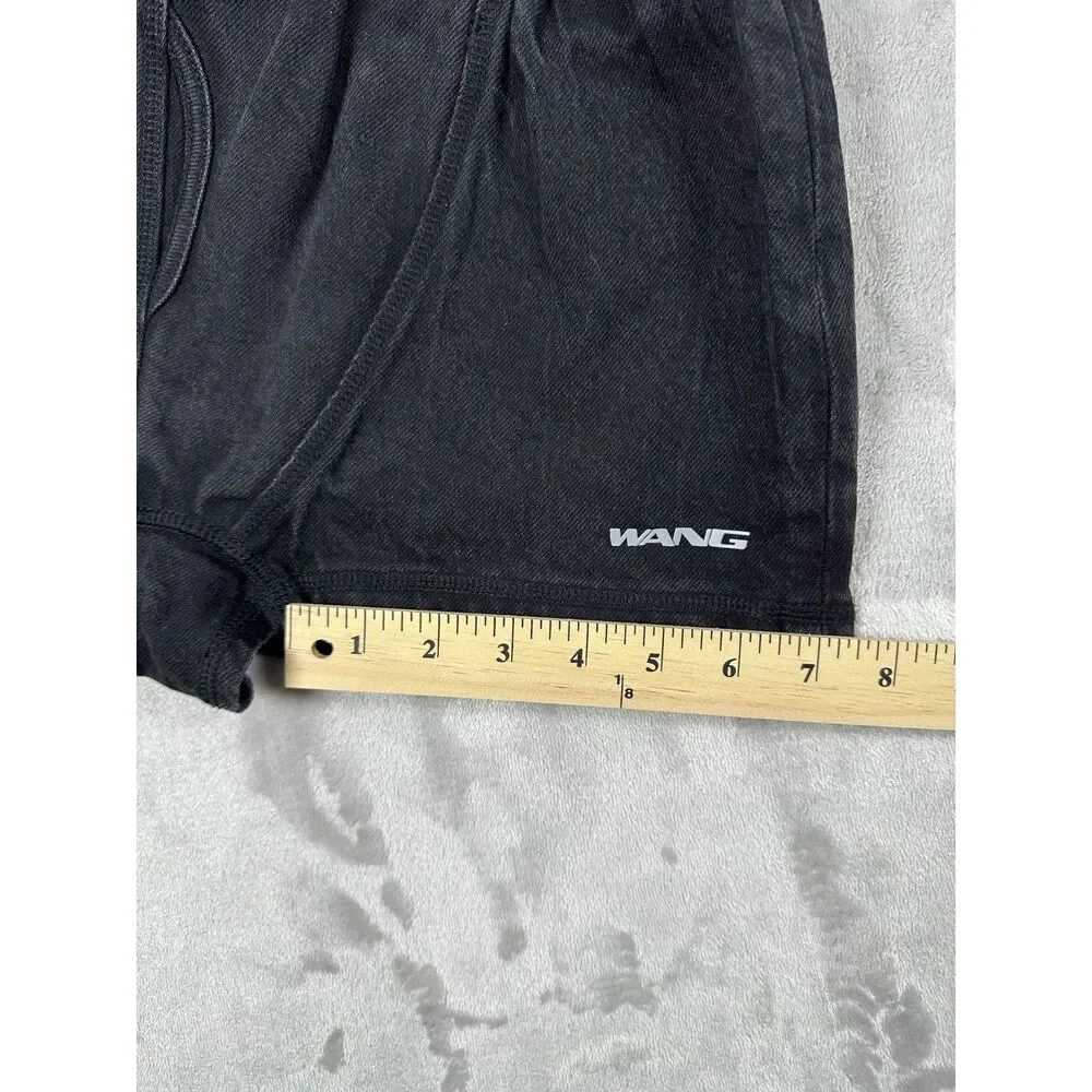 Alexander Wang SAMPLE Float Shorts Faded Black Elastic Waistband - No Size‎